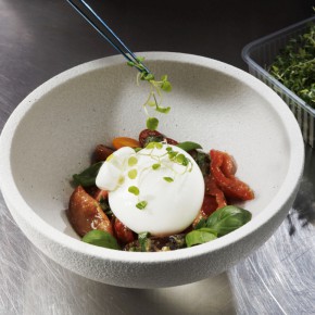 Burrata/ mix pomidorów/ pesto