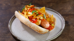 Wegański Hot Dog Mexicana