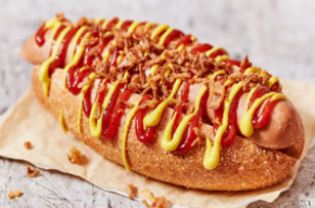 Wegański Hot Dog