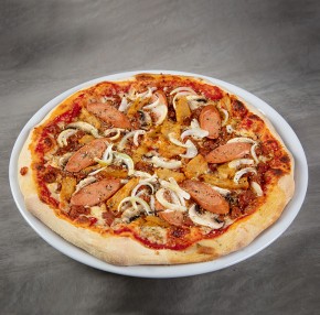 Pizza Rzeźnicka wegańska 