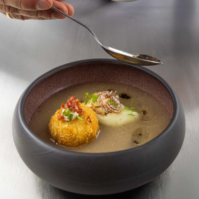 Zalewajka/ krokiet/ grzyby